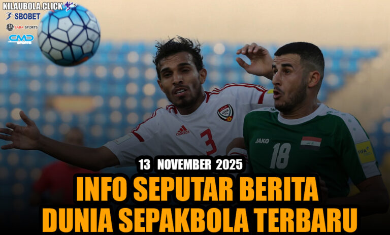 UAE vs Iraq Duel Penentuan di Kualifikasi Piala Dunia 2026