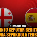 Georgia vs Spanyol Duel Kontras Gaya Permaina Panas!!