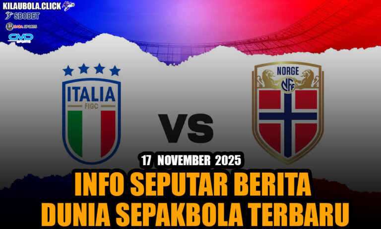 Italy vs Norway — Adu Taktik, Mental, dan Momentum